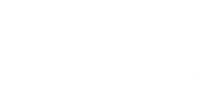 Logo der Firma TimO Time Management Office in Weiß