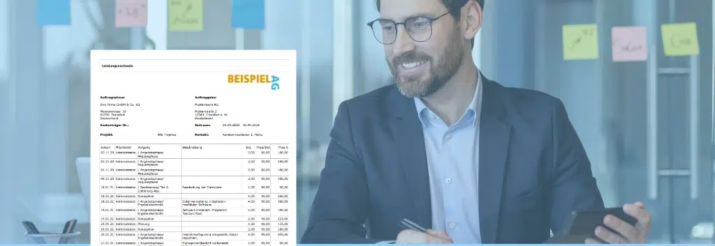 Leistungsnachweis für Dienstleister und  Handwerker: Alle Infos